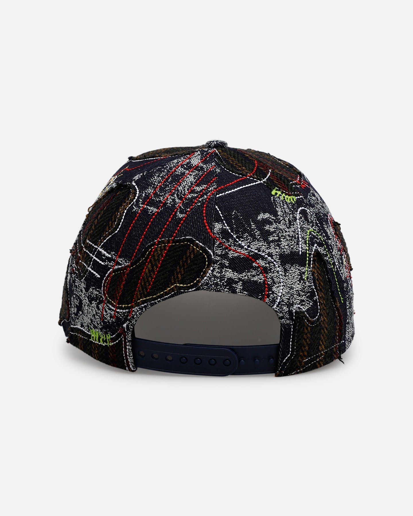 New Era Detroit Lions 'Running Stitch' 9FORTY A-Frame Snapback Multi