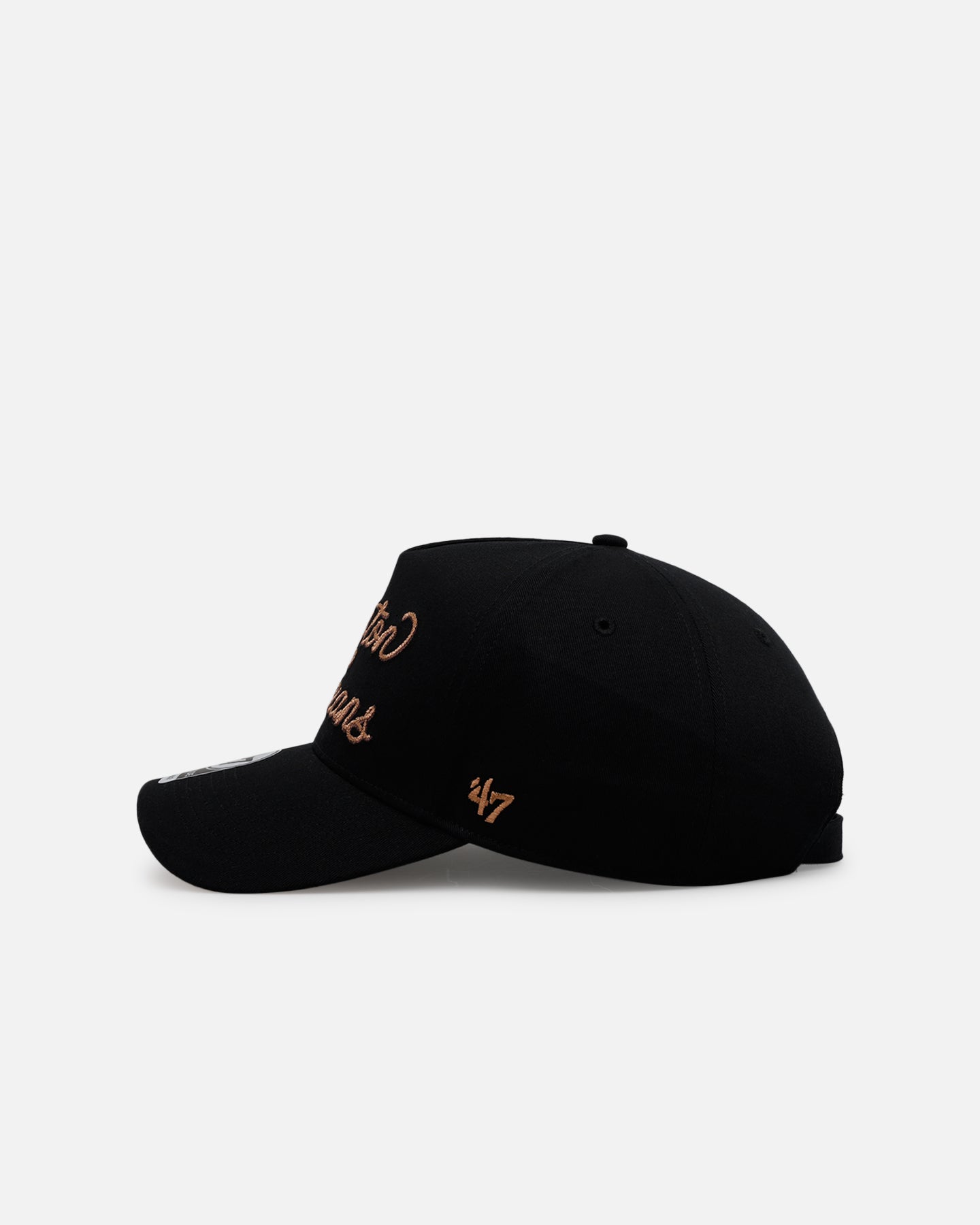 47 Brand Houston Texans 'Round Em Up' '47 Offside Strapback Black