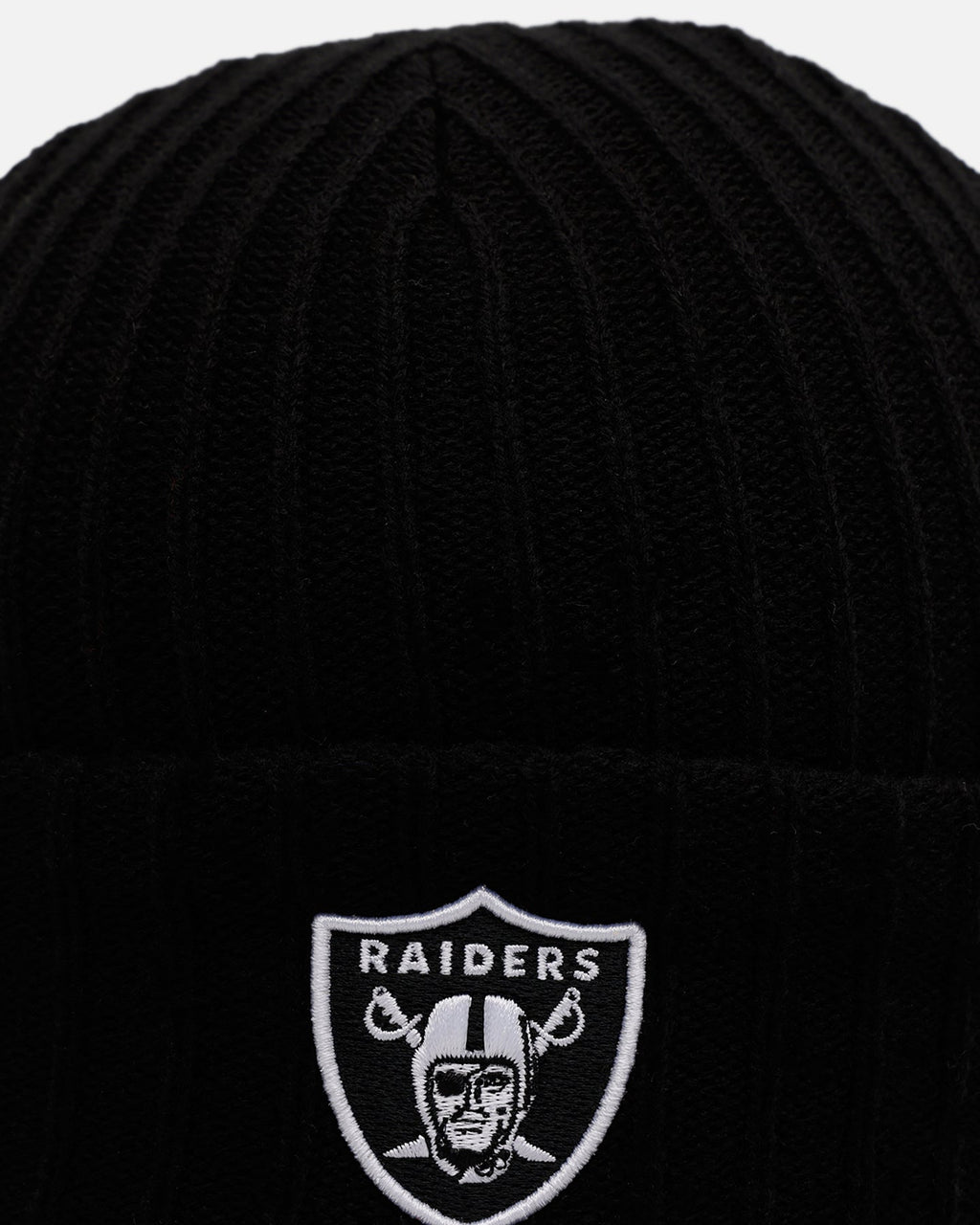 47 Brand Las Vegas Raiders Harbor Cuff Knit Beanie Black