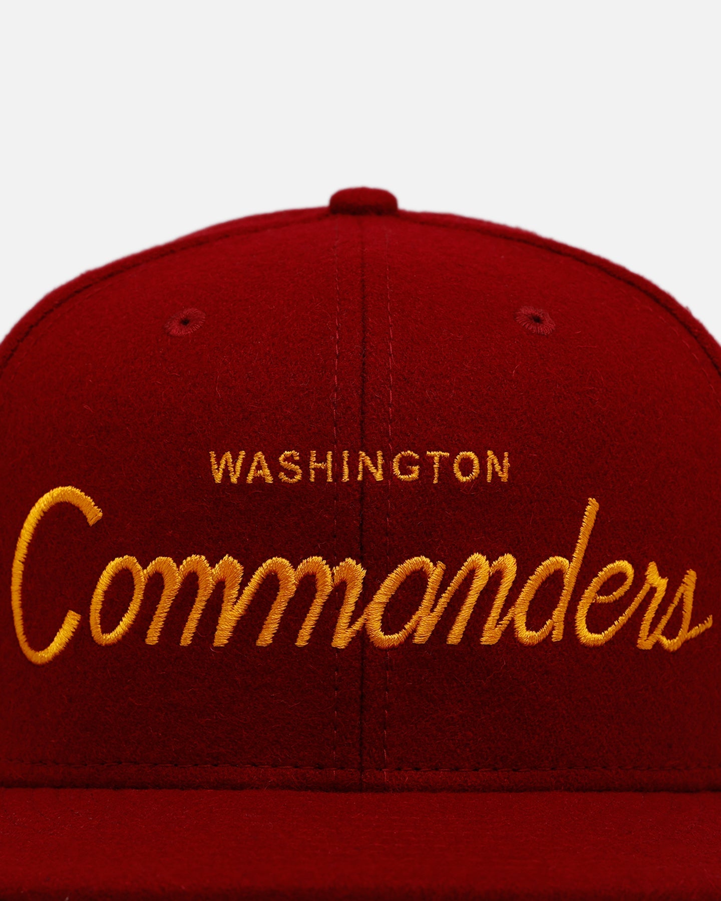 New Era Washington Commanders 'NFL Script' 9FIFTY Snapback Official Team Color