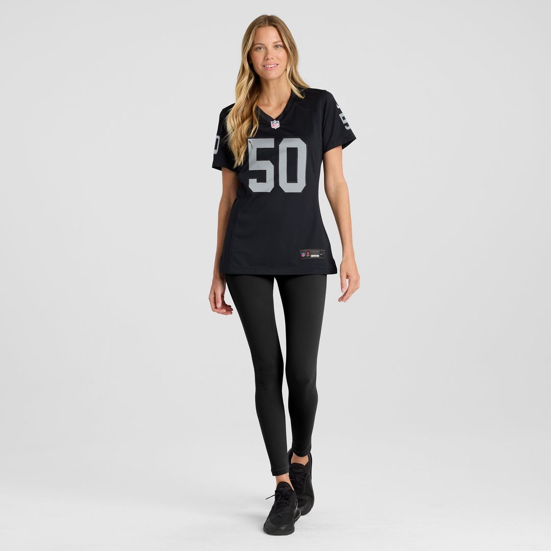 Jacob Bobenmoyer Las Vegas Raiders Nike Women's Game Player Jersey - Black