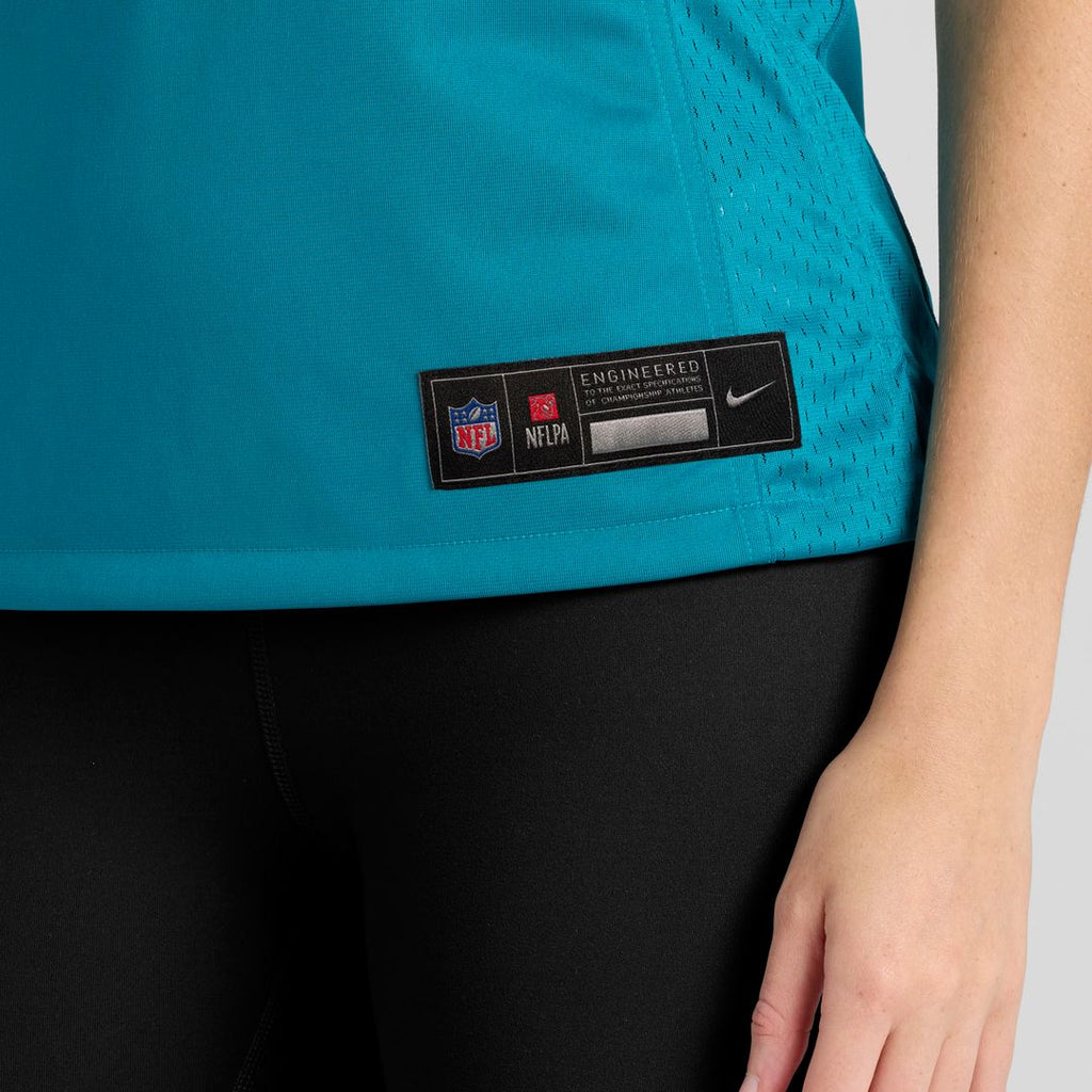 Number 1 Mom Jacksonville Jaguars Nike Women's Game Jersey - Teal