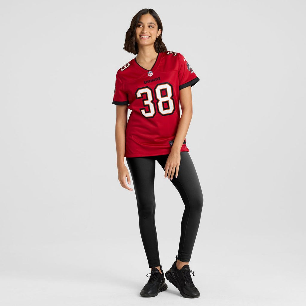 Rashad Wisdom Tampa Bay Buccaneers Nike Women's Team Game Jersey -  Red