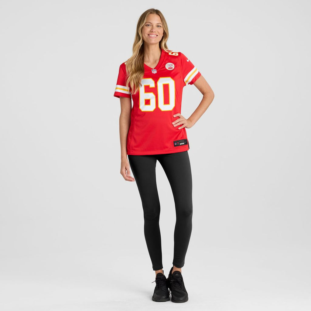 Hunter Nourzad Kansas City Chiefs Nike Women's  Game Jersey -  Red