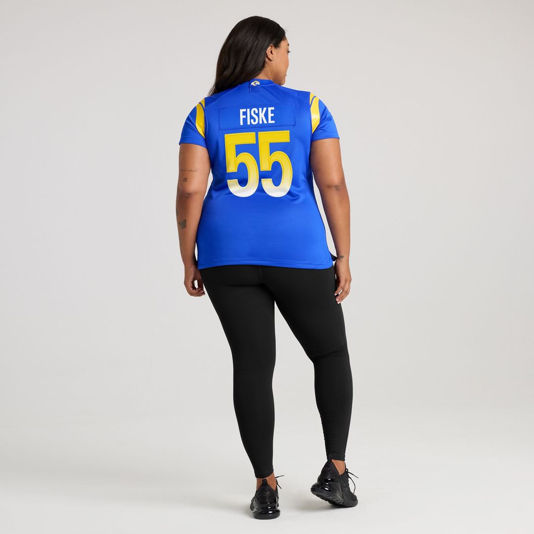 Braden Fiske Los Angeles Rams Nike Women's  Game Jersey -  Royal