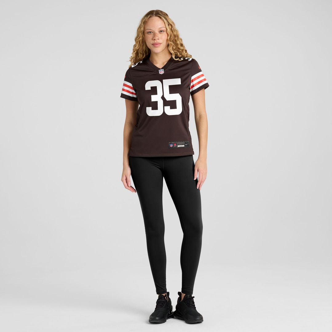 Raheim Sanders Cleveland Browns Nike Women's Team Game Jersey -  Brown