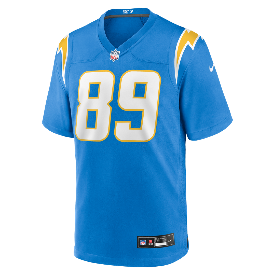 Will Dissly Los Angeles Chargers Nike Team Game Jersey -  Powder Blue