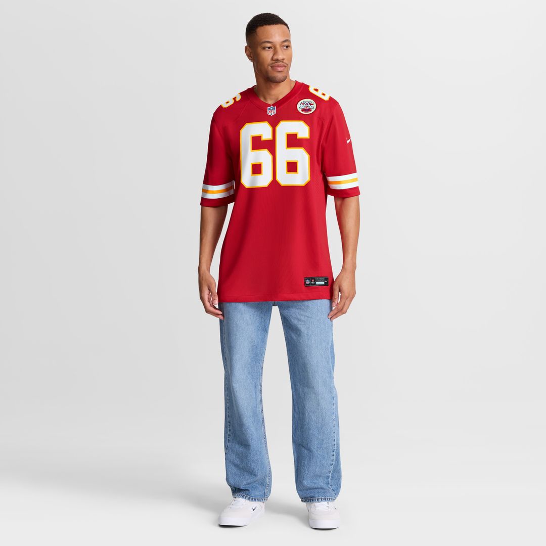 Mike Caliendo Kansas City Chiefs Nike Game Player Jersey - Red