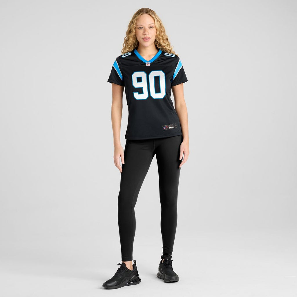 Julius Peppers Carolina Panthers Nike Women's Retired Player Game Jersey - Black