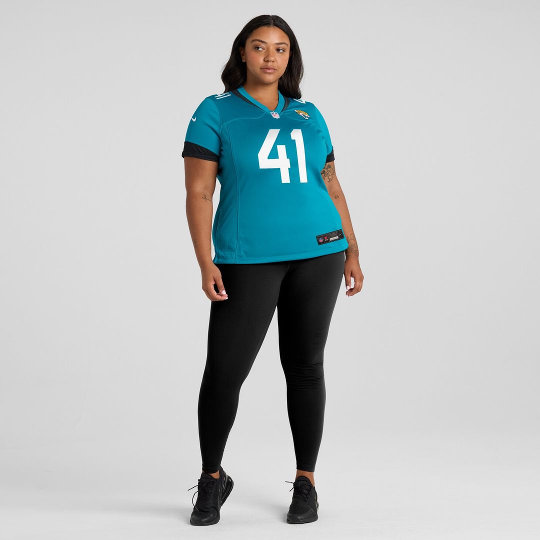Josh Hines-Allen Jacksonville Jaguars Nike Women's Alternate Player Game Jersey - Black