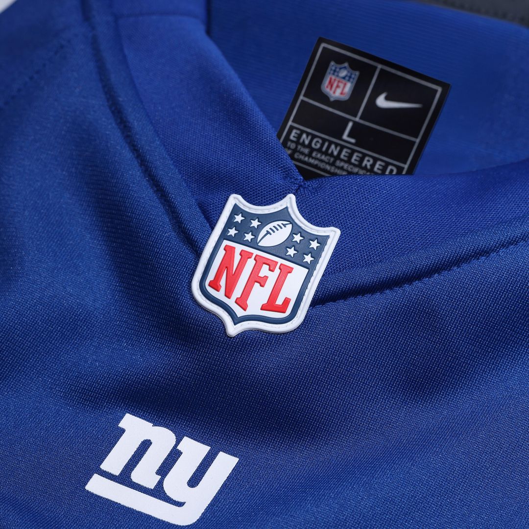 Nic Jones New York Giants Nike Team Game Jersey -  Royal