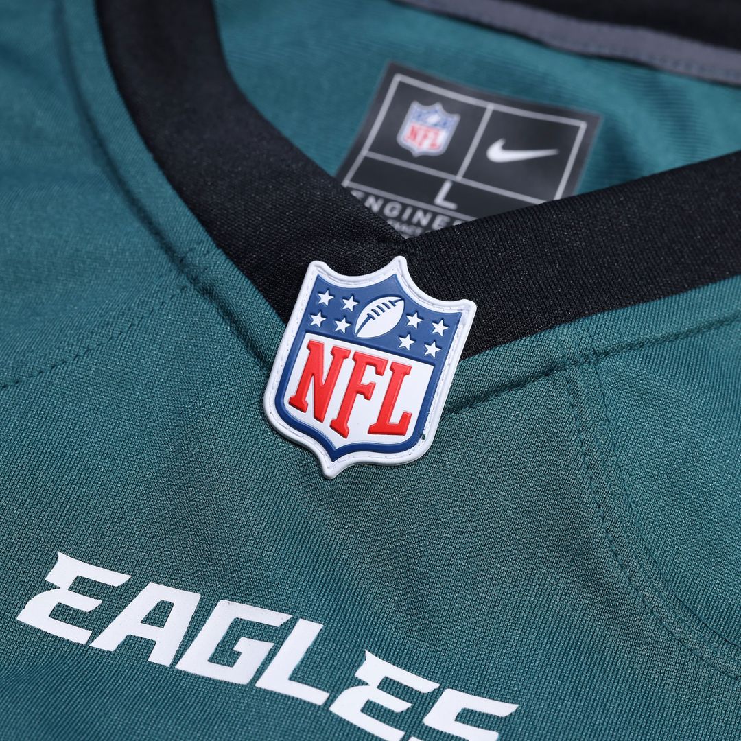 DeVonta Smith Philadelphia Eagles Nike Player Game Jersey - Midnight Green