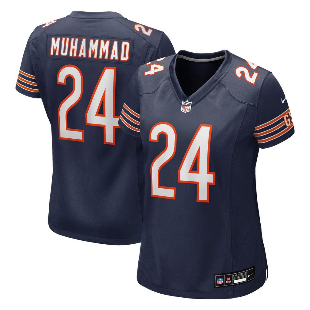 Malik Muhammad Chicago Bears Nike Women's Team Game Jersey - Navy