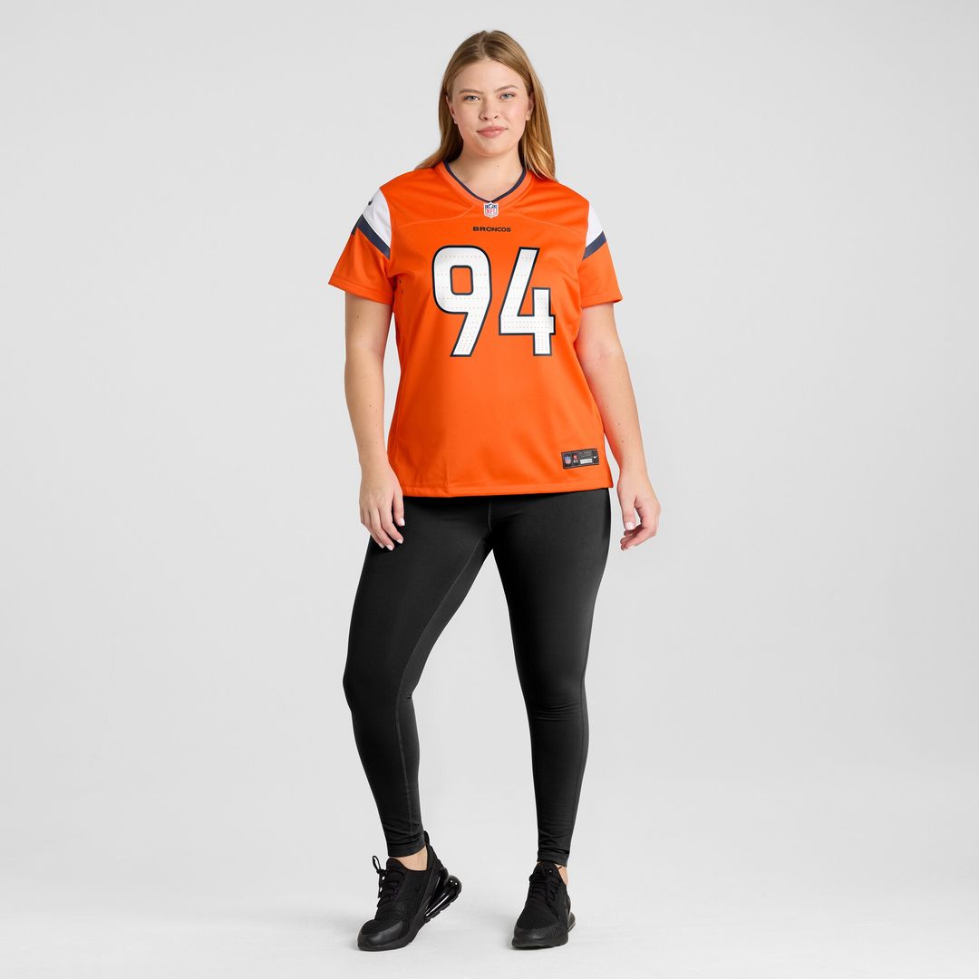 Jordan Jackson Denver Broncos Nike Women's Team Game Jersey -  Orange