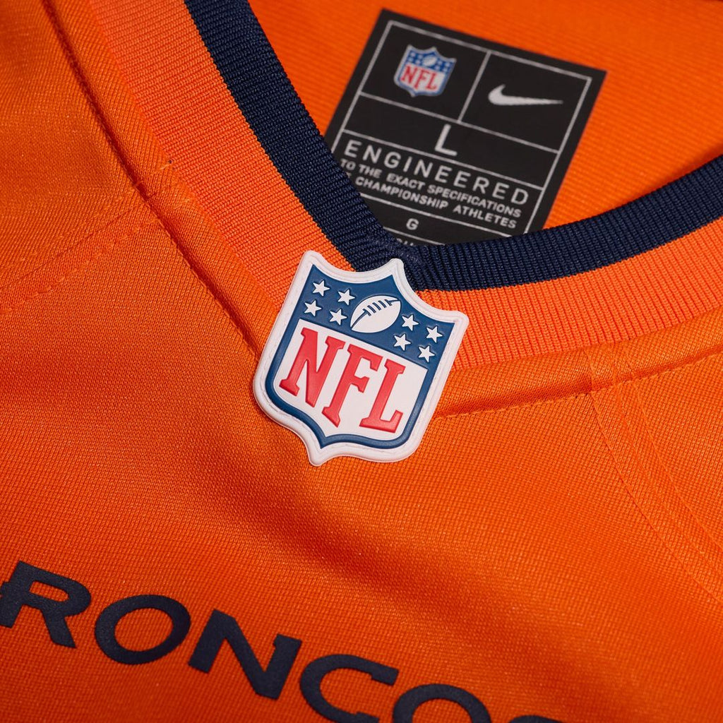Marvin Mims Jr Denver Broncos Nike Team Game Jersey -  Orange