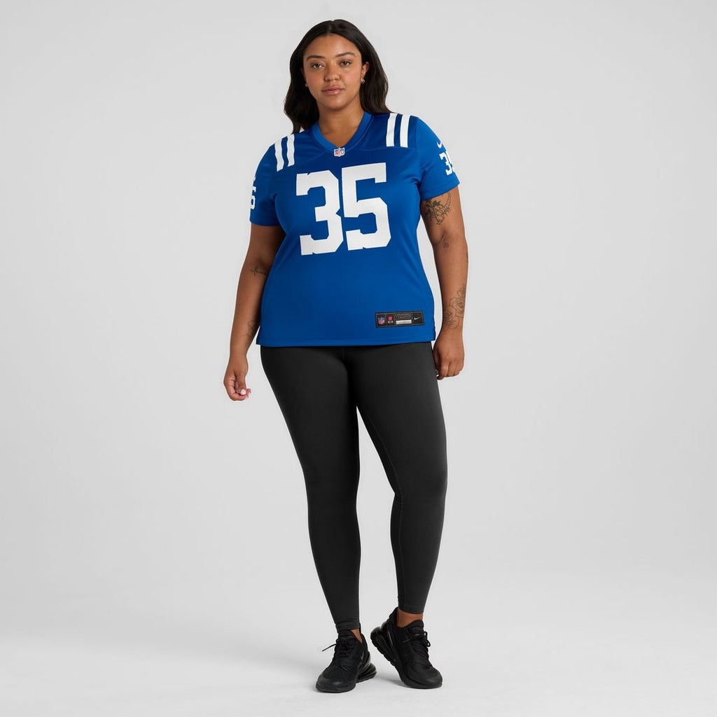 Johnathan Edwards Indianapolis Colts Nike Women's Team Game Jersey -  Royal
