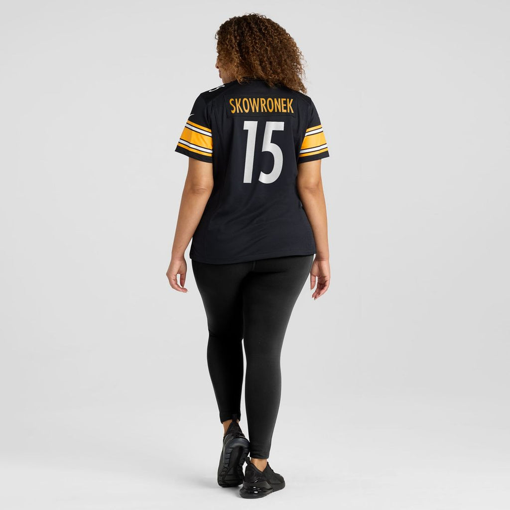Ben Skowronek Pittsburgh Steelers Nike Women's Team Game Jersey -  Black