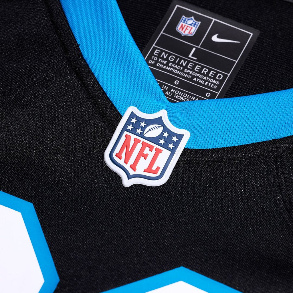 Trevin Wallace Carolina Panthers Nike Team Game Jersey -  Black