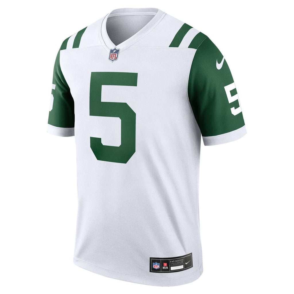 Garrett Wilson New York Jets Nike Legend Player Performance Top - Black