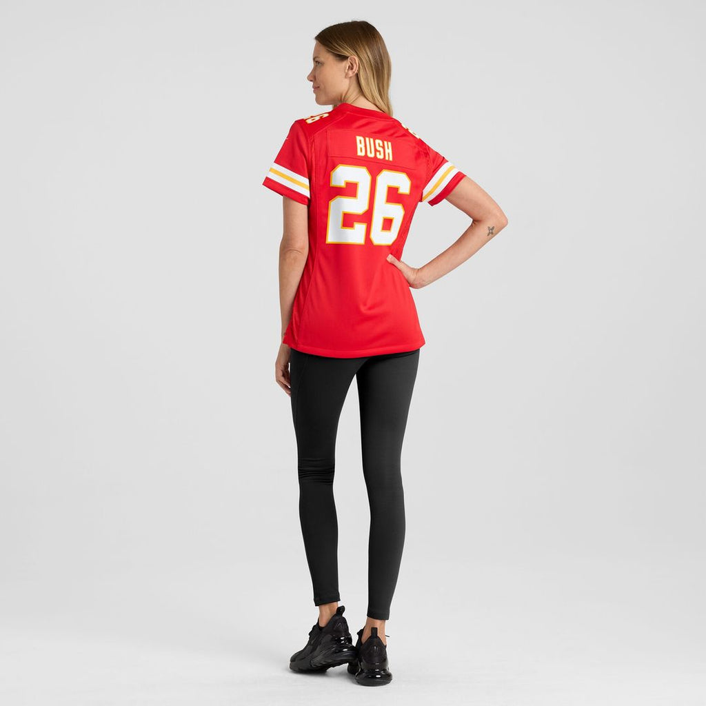 Deon Bush Kansas City Chiefs Nike Women's Game Player Jersey - Red