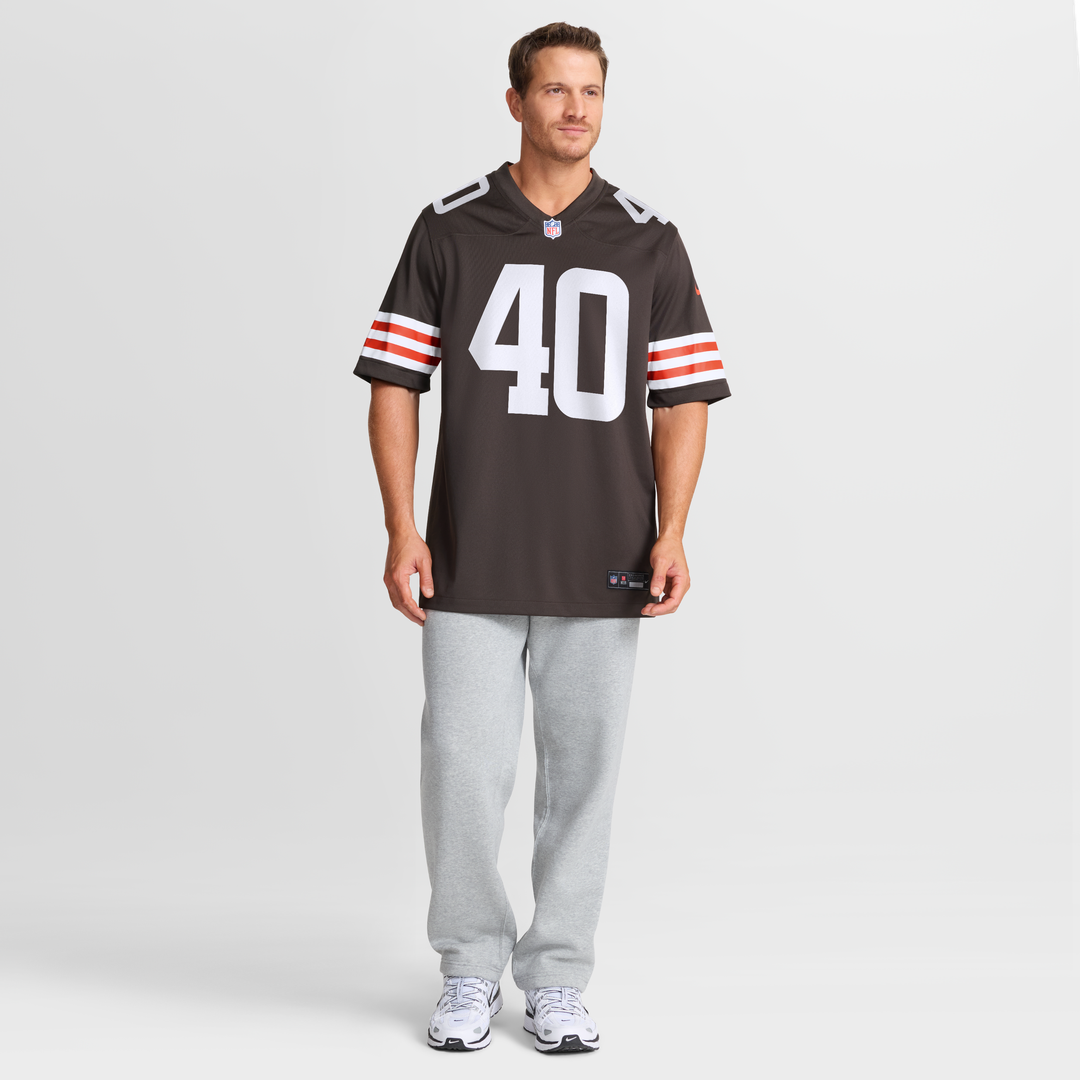 Nathaniel Watson Cleveland Browns Nike Team Game Jersey -  Brown