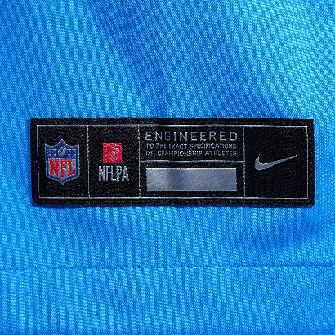 Hassan Haskins Los Angeles Chargers Nike Team Game Jersey -  Powder Blue
