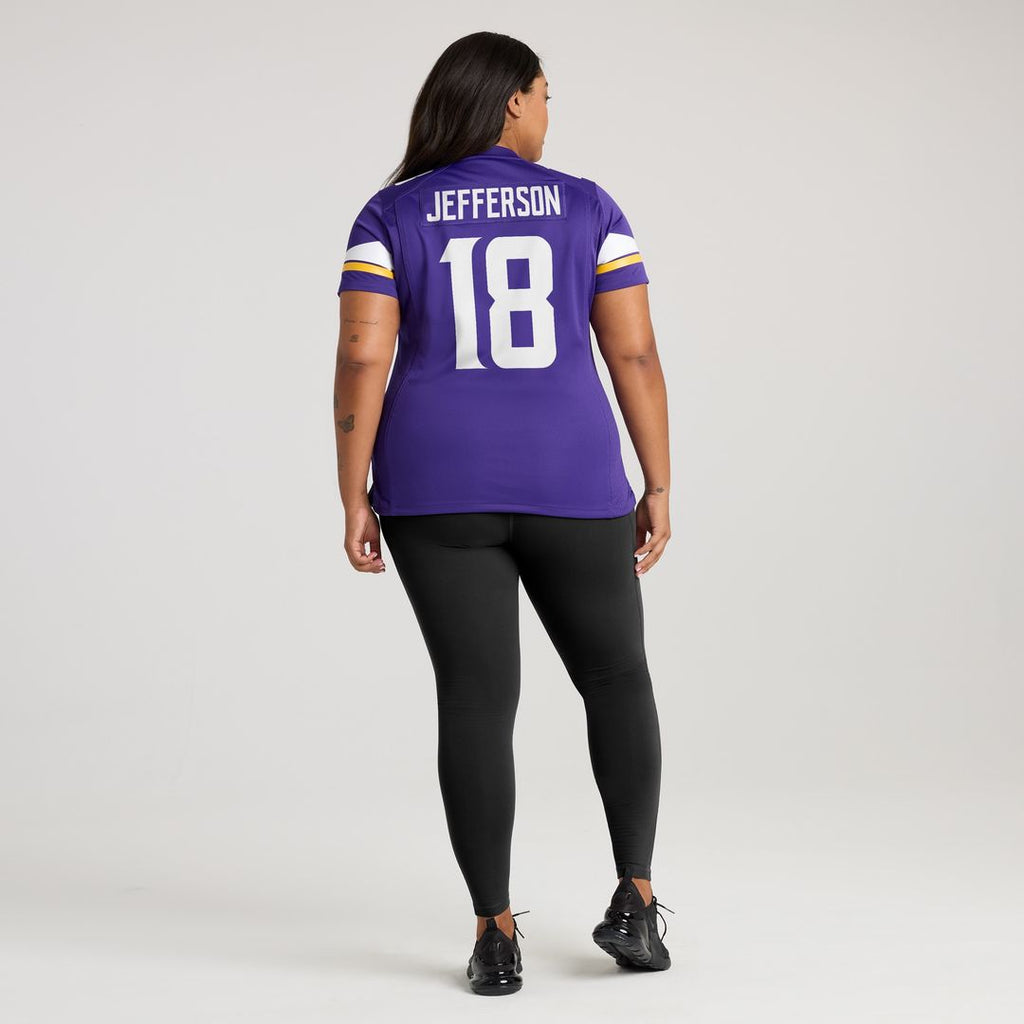 Justin Jefferson Minnesota Vikings Nike Women's Game Player Jersey - White