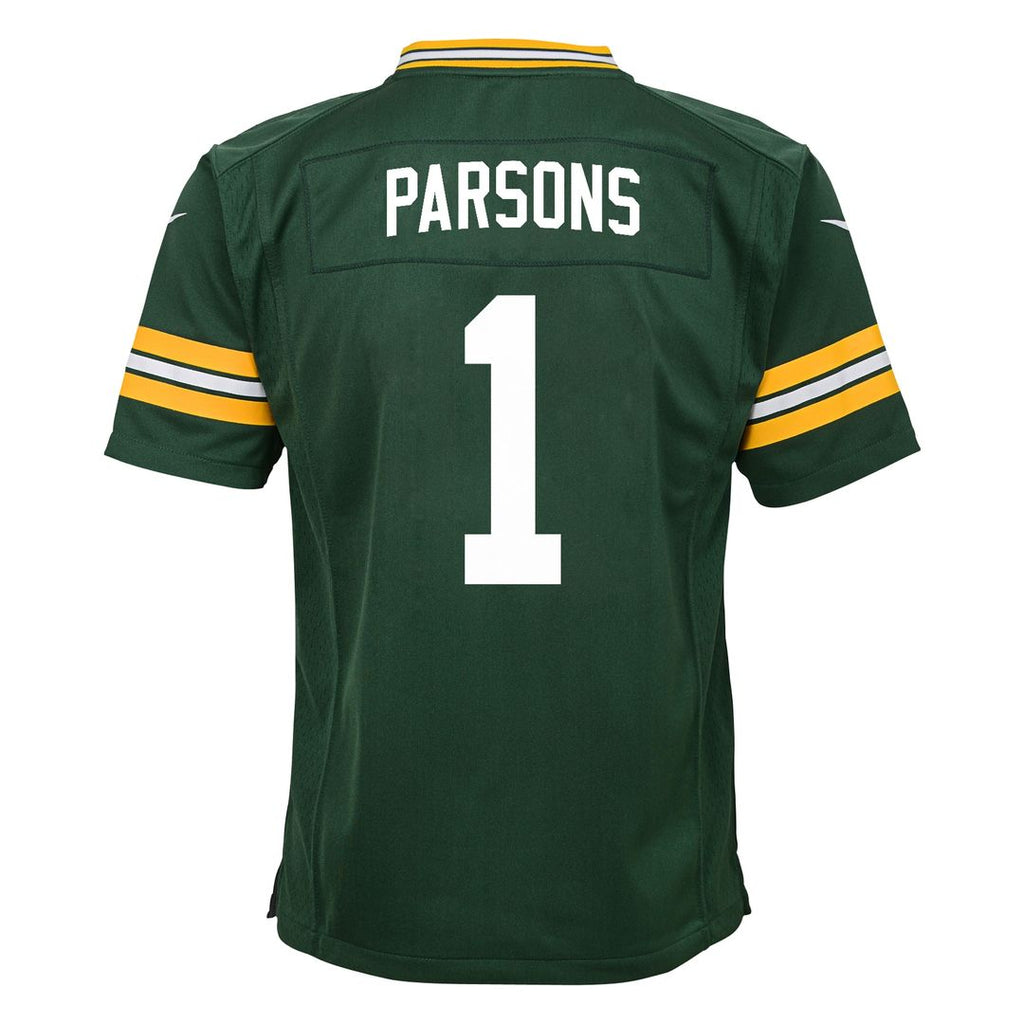 Micah Parsons Green Bay Packers Nike Preschool Team Game Jersey - Green