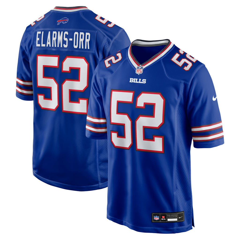 Kaleb Elarms-Orr Buffalo Bills Nike Team Game Jersey - Royal