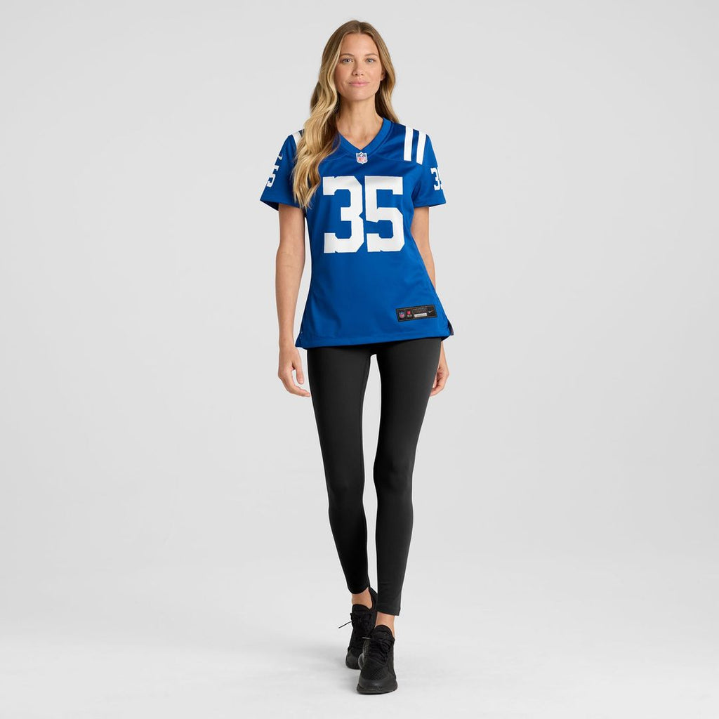 Johnathan Edwards Indianapolis Colts Nike Women's Team Game Jersey -  Royal