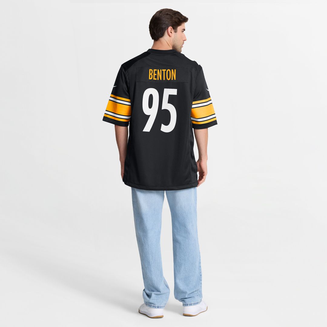Keeanu Benton Pittsburgh Steelers Nike Team Game Jersey -  Black