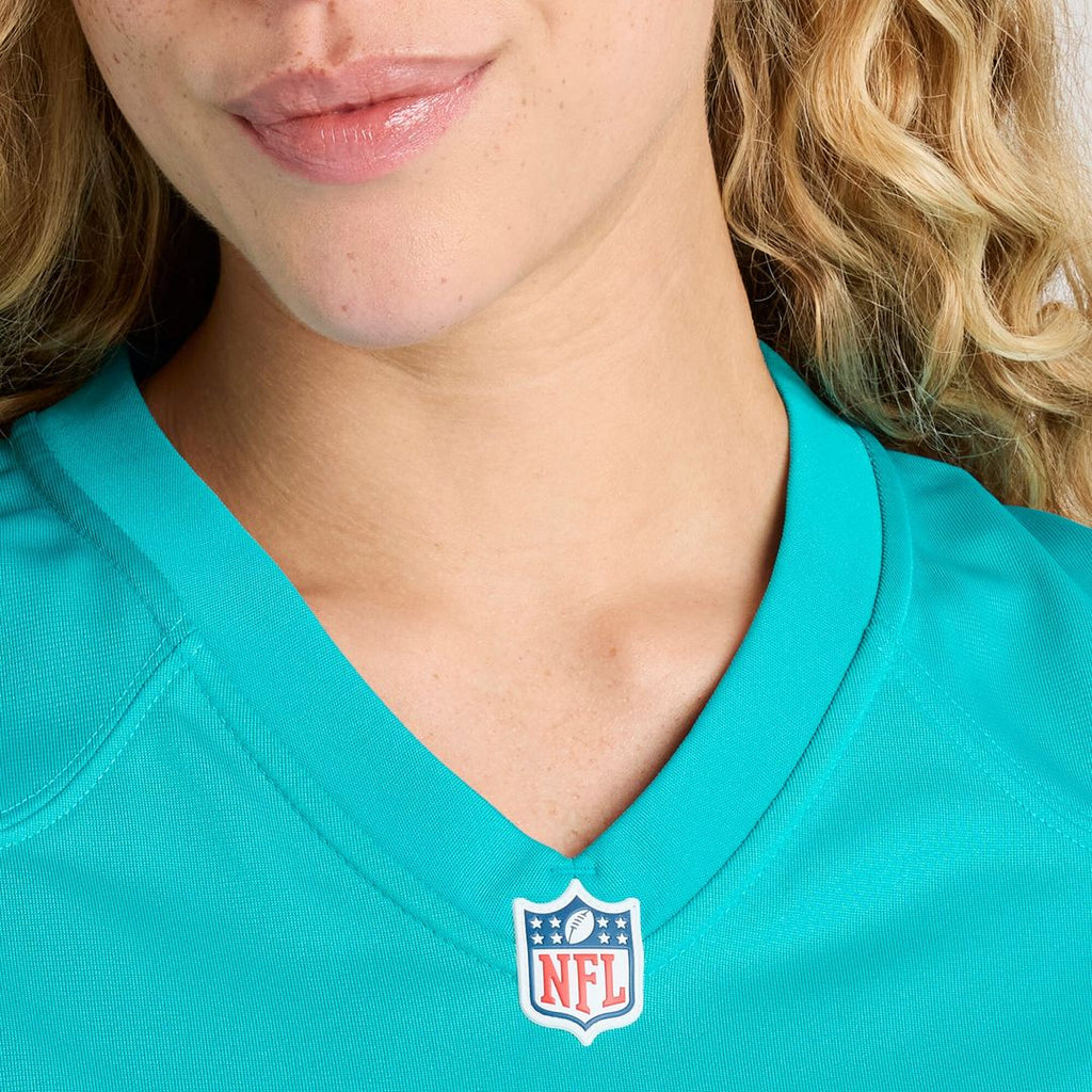 Chop Robinson Miami Dolphins Nike Women's  Game Jersey -  Aqua