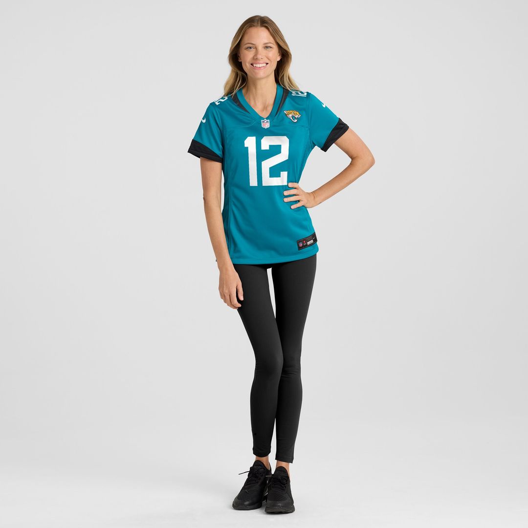 Nathan Rourke Jacksonville Jaguars Nike Women's Team Game Jersey -  Teal